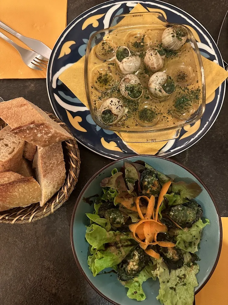 Escargot And Mussels